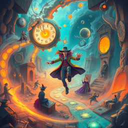 Chronochaos: Whose Time Is It Anyway? - Text-based game