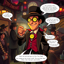 Chrono Heist: Whose Time Is It Anyway? - Text-based game