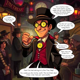Chrono Heist: Whose Time Is It Anyway? - Text-based game