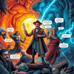 ChronoClash: Whose Time Is It Anyway? - Text-based game