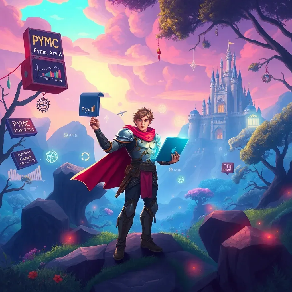 Bayesian Quest: The PyMC Chronicles
