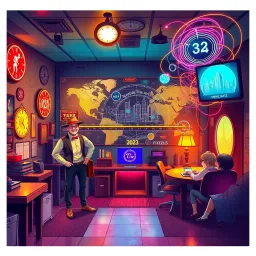 Chronoclash: Whose Time Is It Anyway? - Text-based game
