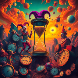 ChronoClowns: Whose Time Is It Anyway? - Text-based game