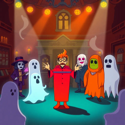 Hello, Whose Ghost Is It Anyway? - Text-based game