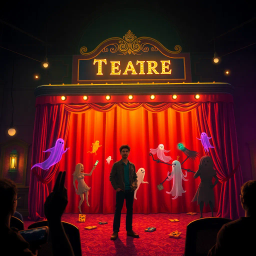 Whose Ghost Is It Anyway? - Text-based game