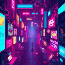 Pixel Paradox: Advert Escape - Text-based game