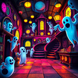 Whose Ghost is it Anyway? - Text-based game