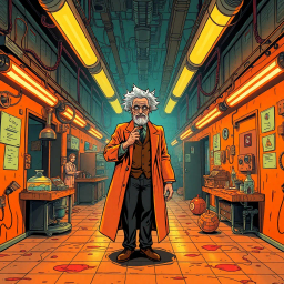 Whose Lab Is It Anyway? - Text-based game