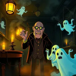 Whose Ghost Is It Anyway? - Text-based game