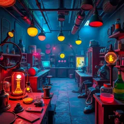 Whose Lab Is It Anyway? - Text-based game