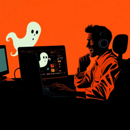HauntJob: Haunted Byte Who's This? - Text-based game