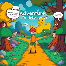 Whose Adventure Is It Anyway? - Text-based game