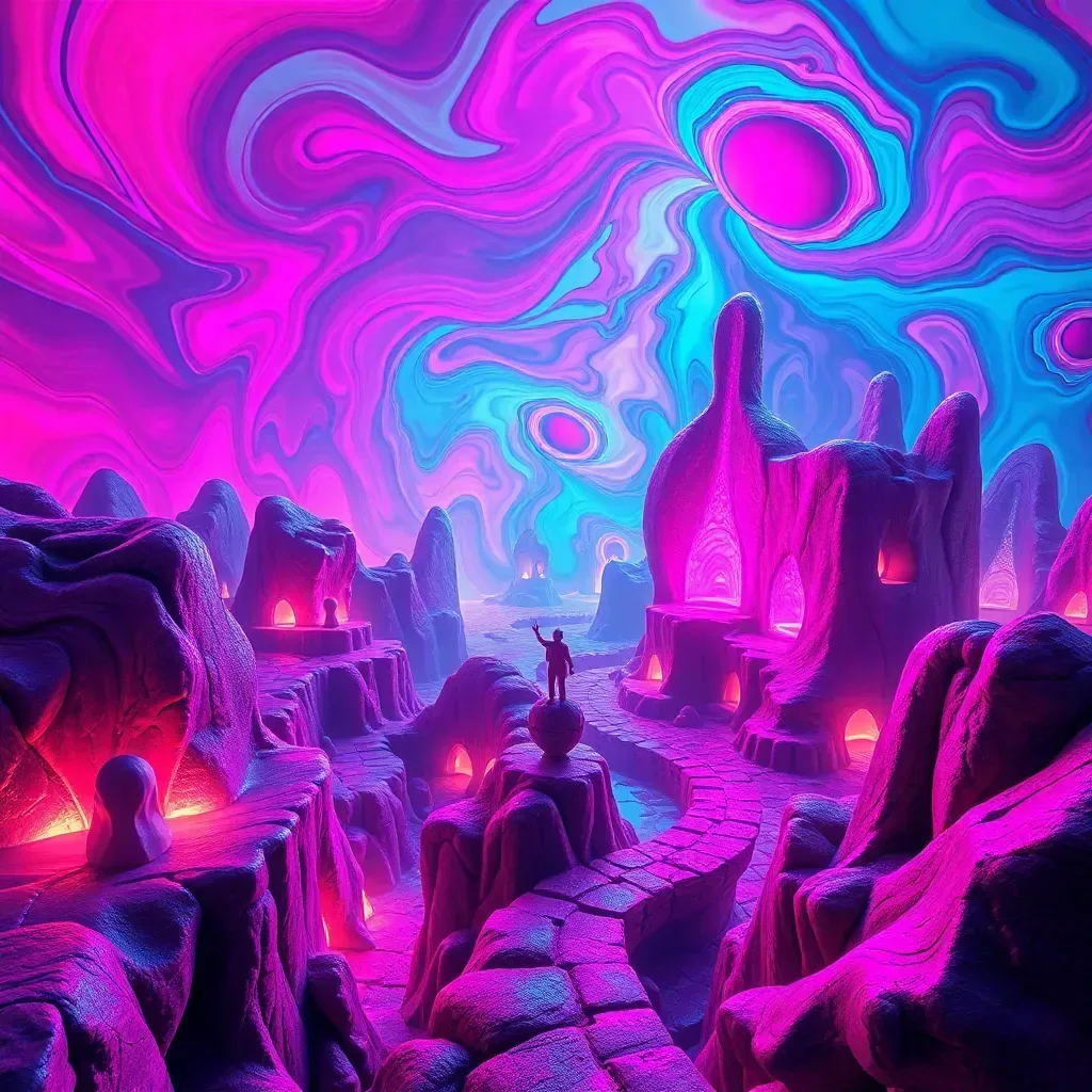 Psychedelic Mind Maze