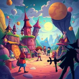 Questception: Whose Adventure is it Anyway? - Text-based game