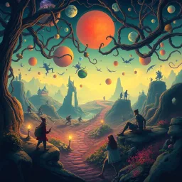 Questception: Whose Journey is it Anyway? - Text-based game