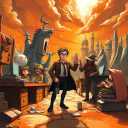 Questception: Whose Adventure Is It, Anyway? - Text-based game