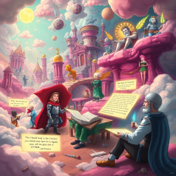 Meta-Narrative/Fantasy text games