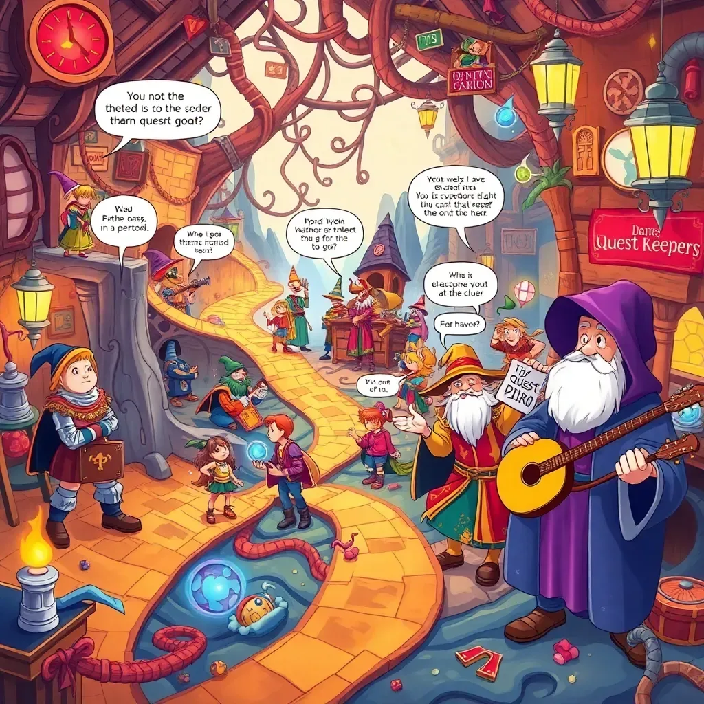 Questception: Whose Adventure Is It Anyway?