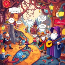 Questception: Whose Adventure Is It Anyway? - Text-based game
