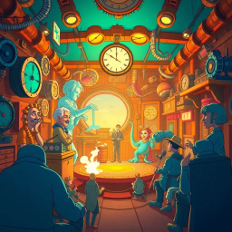 Chrono-Capers: Whose Time Is It Anyway? - Text-based game