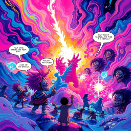 Spectrum Wars: Which Dimension is it Anyway? - Text-based game