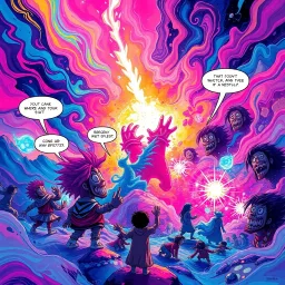 Spectrum Wars: Which Dimension is it Anyway? - Text-based game