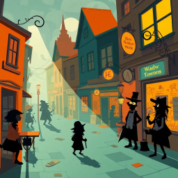 Whose Shadow Is It Anyway? - Text-based game