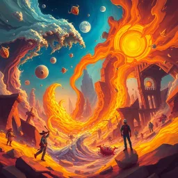 Spectrum Wars: Which Dimension is It Anyway? - Text-based game