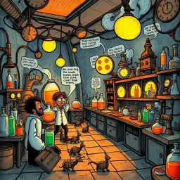 Whose Lab Is It Anyway? - Text-based game