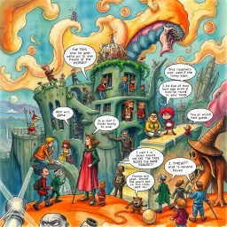 Nested Chronicles: Whose Adventure Is It Anyway? - Text-based game