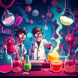 Whose Lab Is It Anyway? - Text-based game