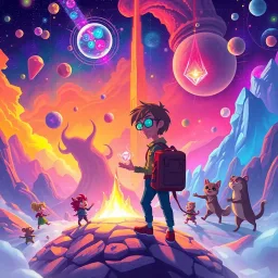 Spectrum Wars: Which Dimension is it Anyway? - Text-based game