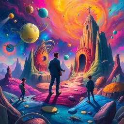 Spectrum Wars: Which Dimension Is It Anyway? - Text-based game