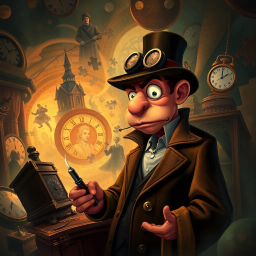 ChronoCaper: Whose Time Is It Anyway? - Text-based game
