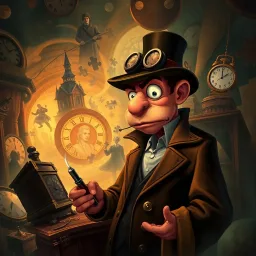 ChronoCaper: Whose Time Is It Anyway? - Text-based game