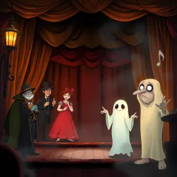 Whose Ghost Is It Anyway? - Text-based game