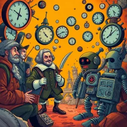 Chronochaos: Whose Adventure Is It Anyway? - Text-based game