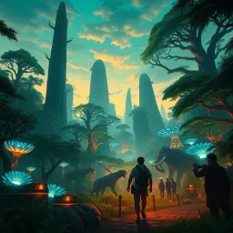Megafauna Metropolis: The Last Stand - Text-based game