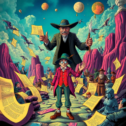 Meta-Mystery text games