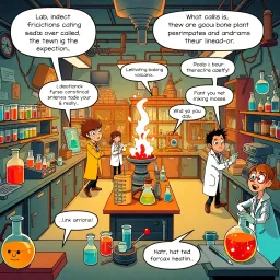 Whose Lab Is It Anyway? - Text-based game