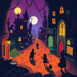 Whose Shadow is it Anyway? - Text-based game