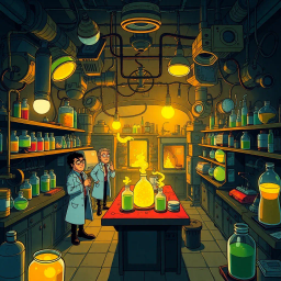 Whose Lab is it Anyway? - Text-based game