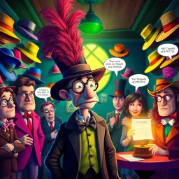 Whose Hat Is It Anyway? - Text-based game