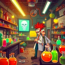 Whose Lab Is It Anyway? - Text-based game