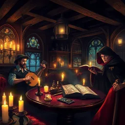 Whodunit with the Grimoire - Text-based game