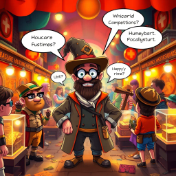 Relic Rumble: Whose Is It Anyway? - Text-based game