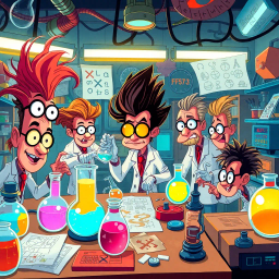 Whose Lab Is It Anyway? - Text-based game