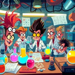 Whose Lab Is It Anyway? - Text-based game