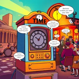Chrono-Capers: Whose Time is it Anyway? - Text-based game
