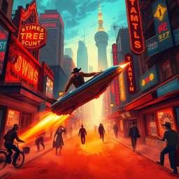 ChronoChase: Whose Time Is It Anyway? - Text-based game